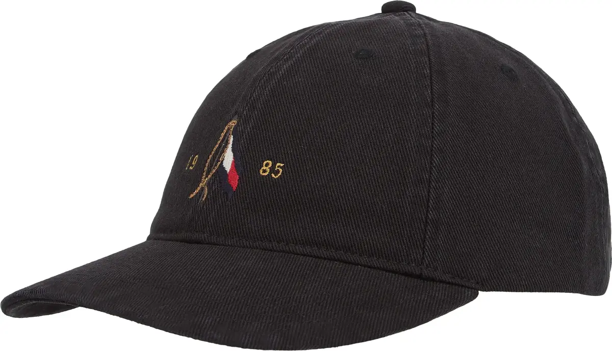 Tommy Hilfiger SEASONAL FLAG WASH 6, BDS Siyah Erkek Şapka