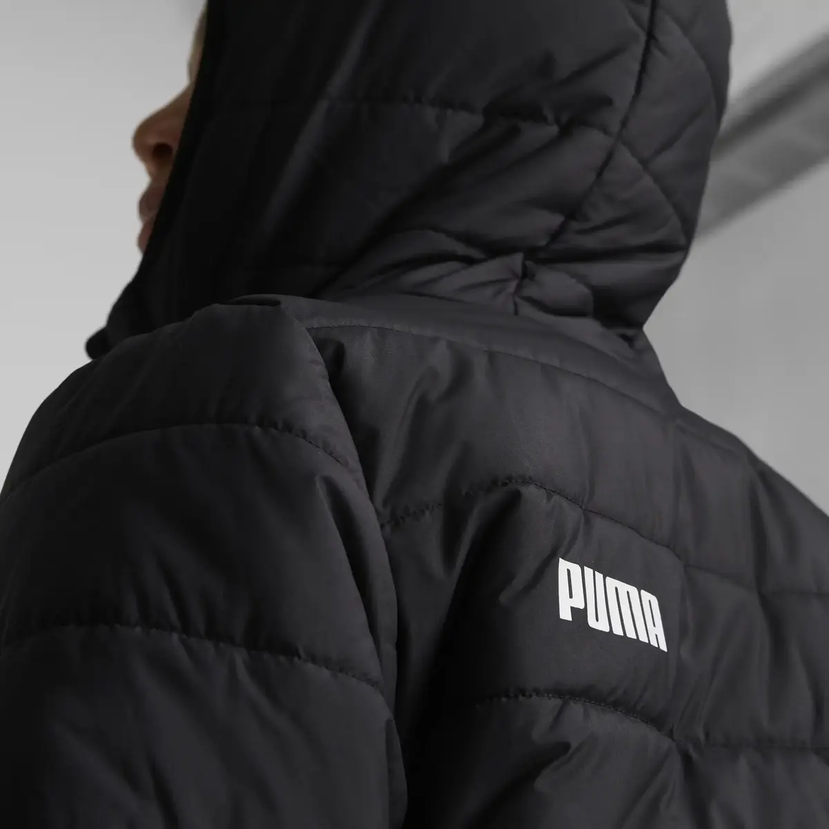 Puma ESS Padded Jacket Siyah Erkek Mont
