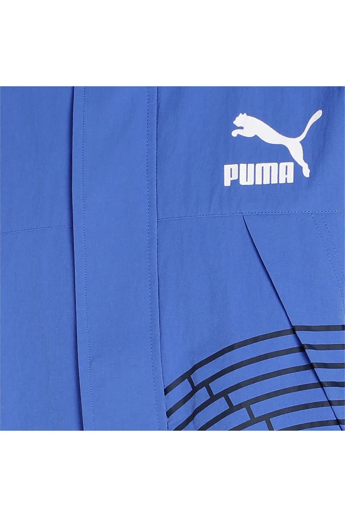 Puma Track Meet T7 Lacivert Erkek Sweatshirt