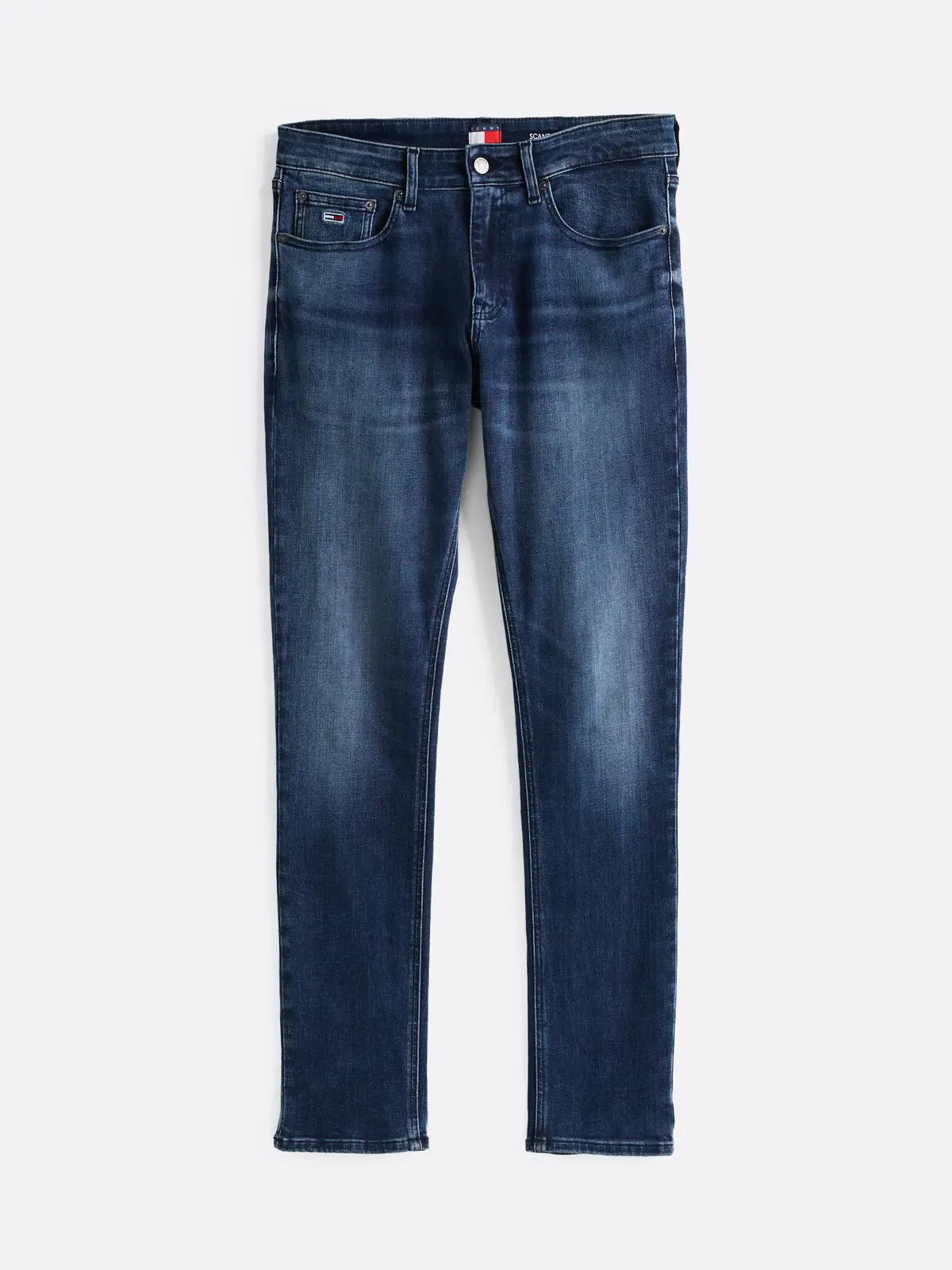 Tommy Hilfiger SCANTON SLIM AI1262, 1BK Lacivert Erkek Jean Pantolon