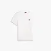 Tommy Hilfiger TJM REG BADGE TEE EX, YBL Beyaz Erkek T-Shirt & Polo