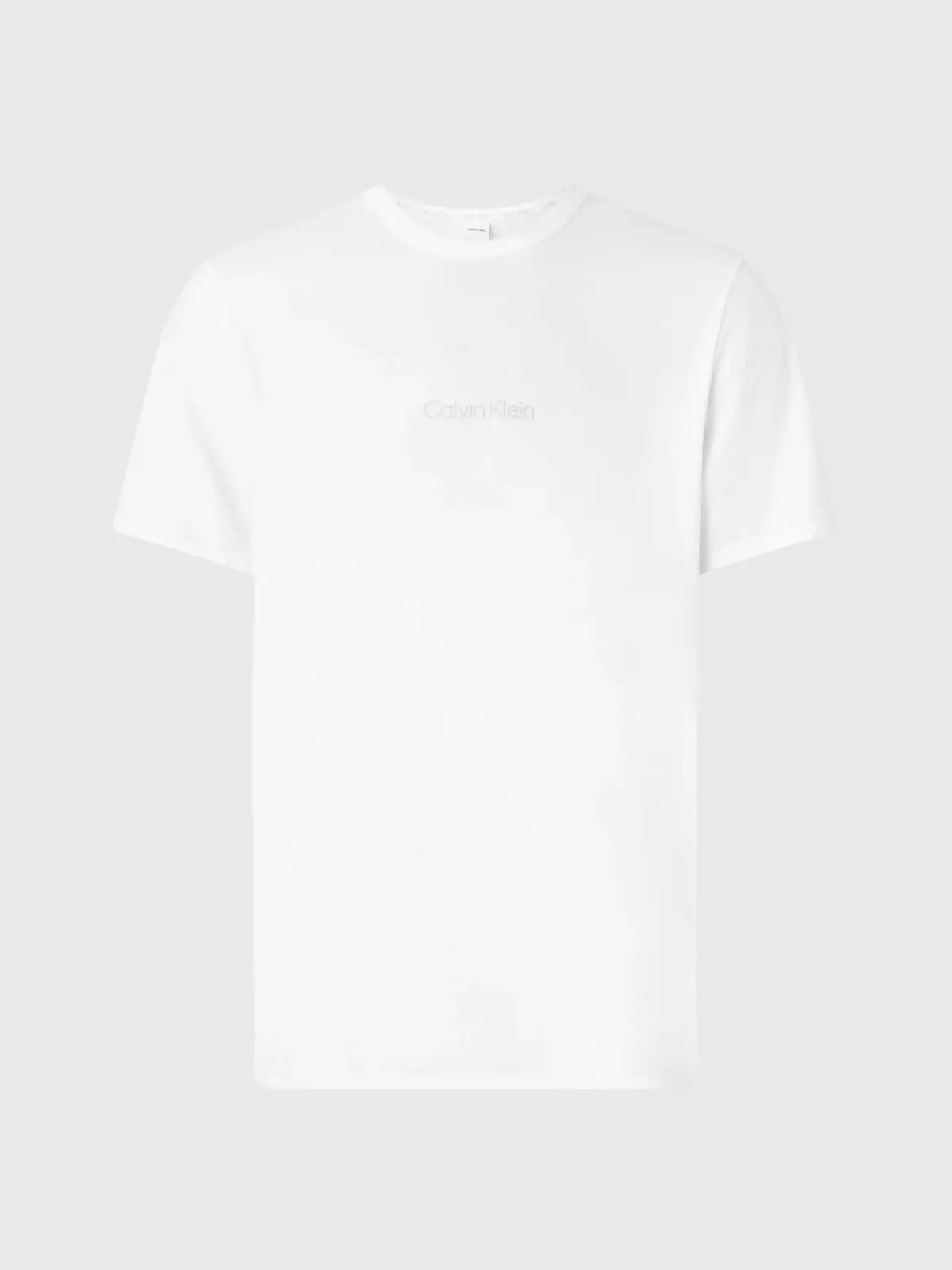 Calvin Klein EO/ S/S T-Shirts Erkek Beyaz T-Shirt