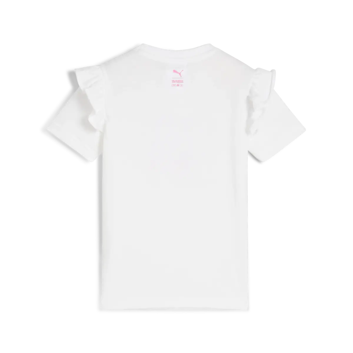 Puma X HK&FR Ruffle Tee Beyaz Kız Çocuk Tişört