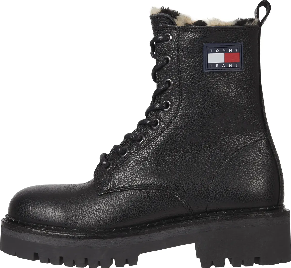 Tommy Hilfiger TOMMY JEANS URBAN WA Kadın Siyah Bot