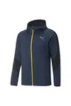 Puma Evostripe Warm Full-Zip Hoodie Lacivert Erkek Fermuarlı Hoodie
