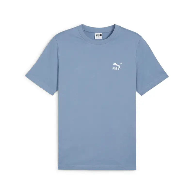 Puma CLASSICS Small Logo Tee Mavi Erkek T-Shirt