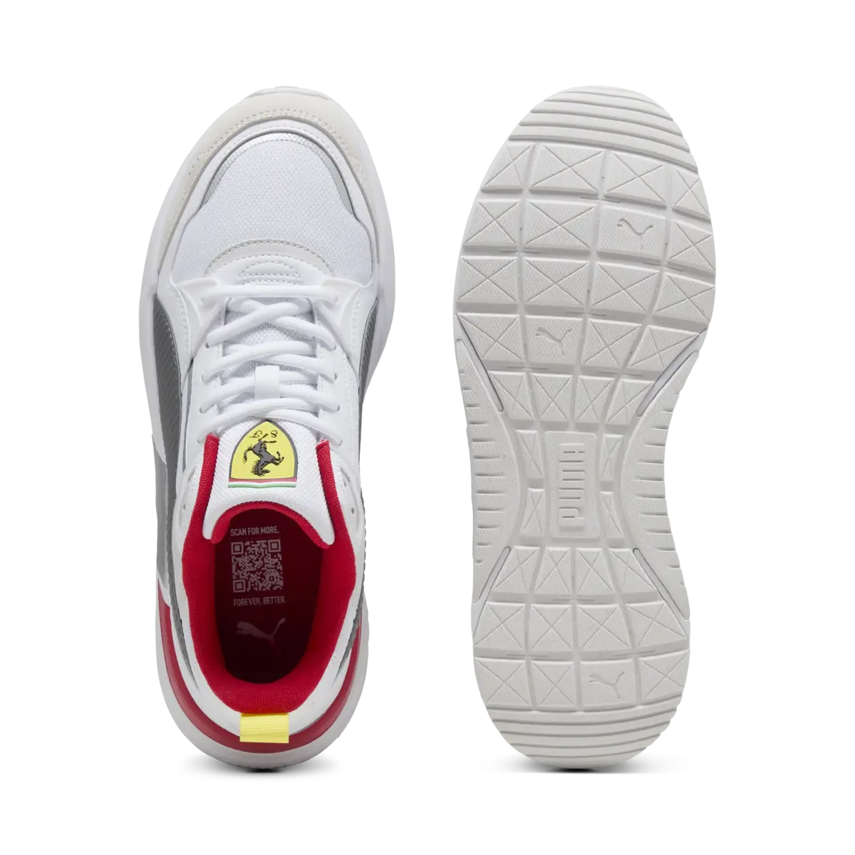 PUMA Ferrari Trinity 2 Beyaz Erkek Günlük Spor Ayakkabı