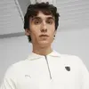 Puma Ferrari Style Polo jacquard Beyaz Erkek T-Shirt