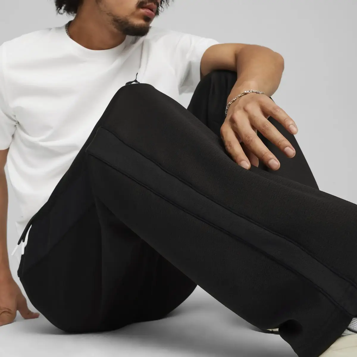 PUMA T7 Straight Track Pants Siyah Erkek Eşofman Altı