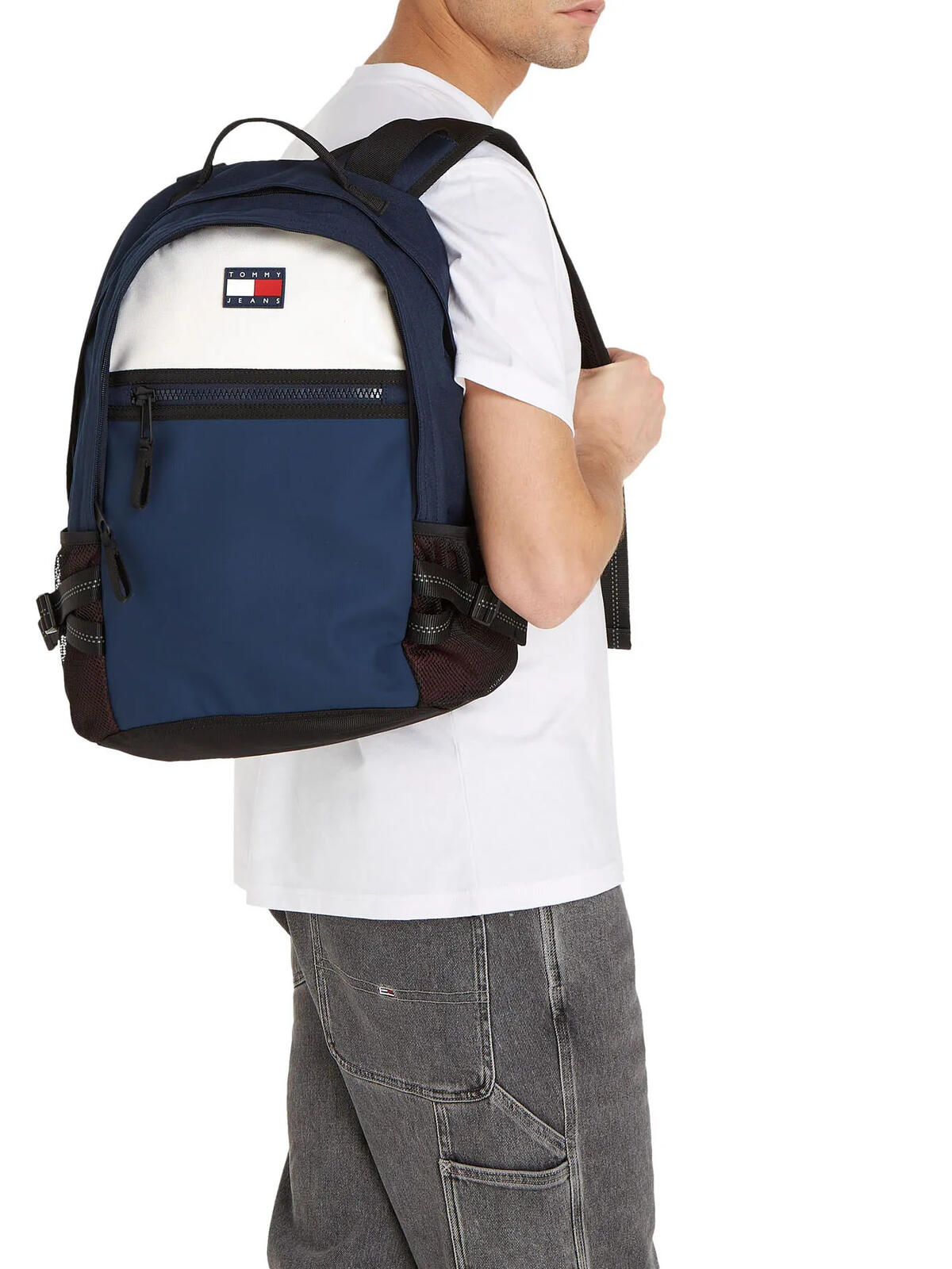 Tommy Hilfiger TJM FRESHMAN BACKPACK, 0GY Lacivert Unisex Sırt Çantası