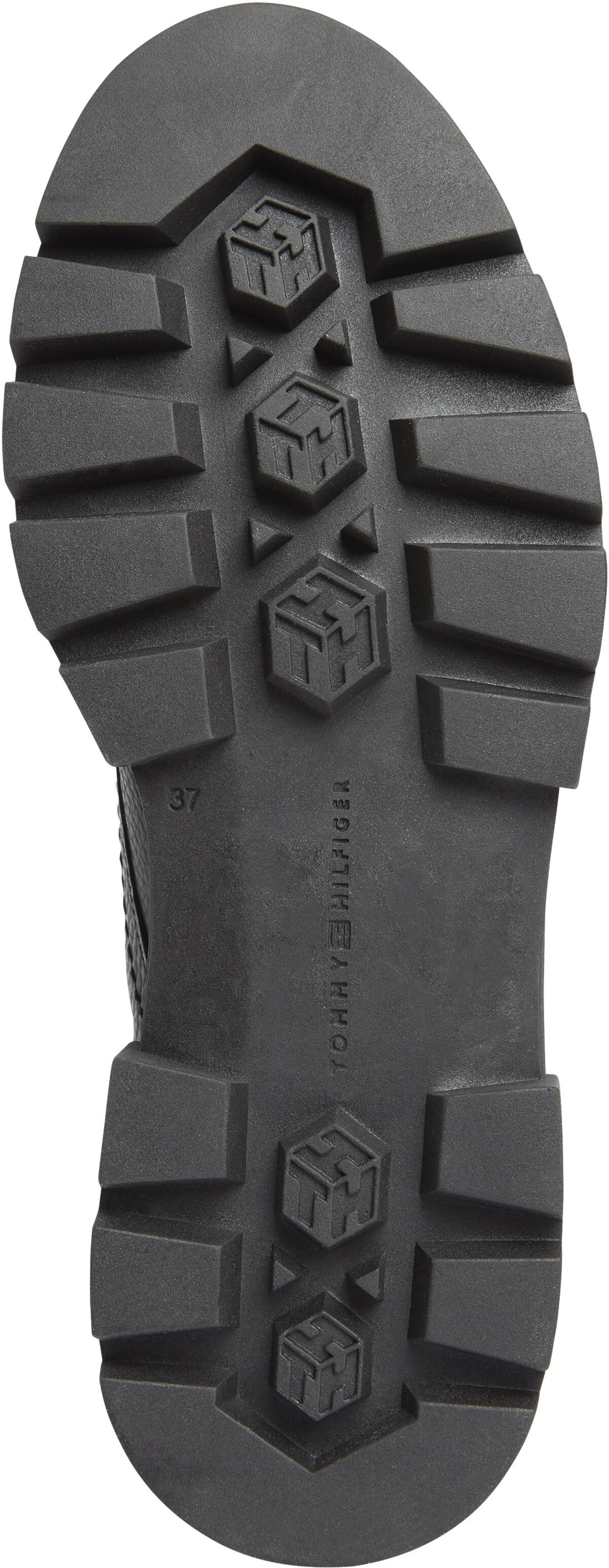 Tommy Hilfiger MONOCHROMATIC LACE U Kadın Siyah Bot