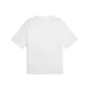 PUMA WARDROBE ESS Boxy Tee Beyaz Erkek T-Shirt
