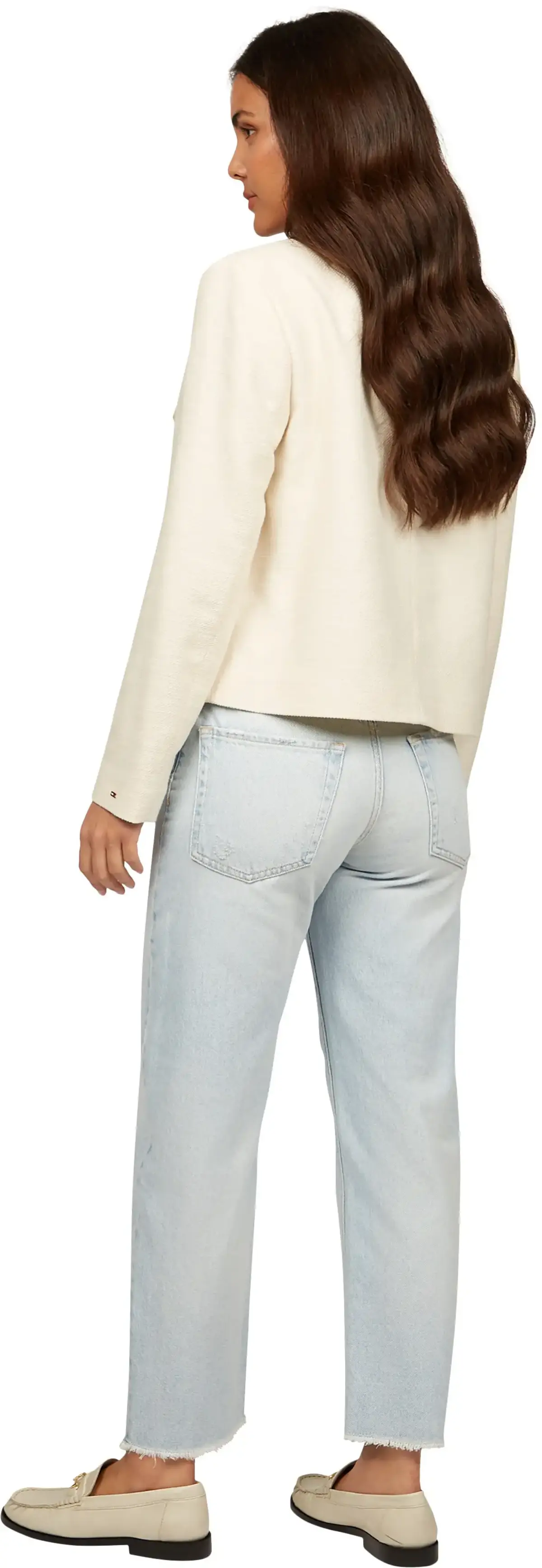 Tommy Hilfiger TAPERED RW A SKY, 1AB Mavi Kadın Jean Pantolon