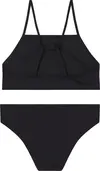 Calvin Klein BRALETTE BIKINI SET Kadın Siyah Bikini Takımı