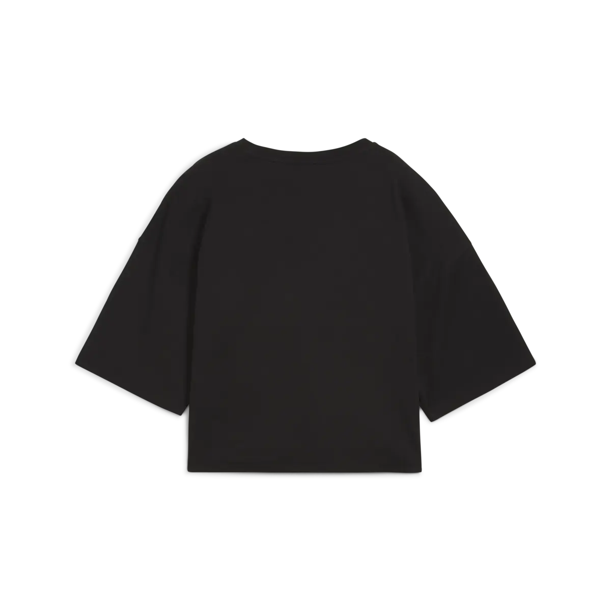 Puma WARDROBE ESS Oversized Short Tee Siyah Kadın Kısa T-Shirt