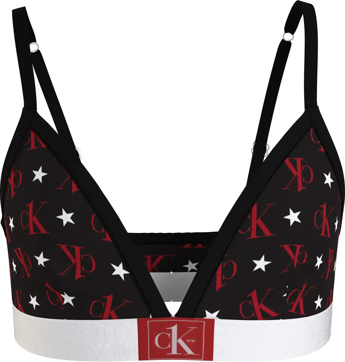Calvin Klein TRIANGLE Kadın Siyah Sütyen