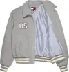Tommy Hilfiger TJC VARSITY JACKET, P6N Gri Erkek Ceket