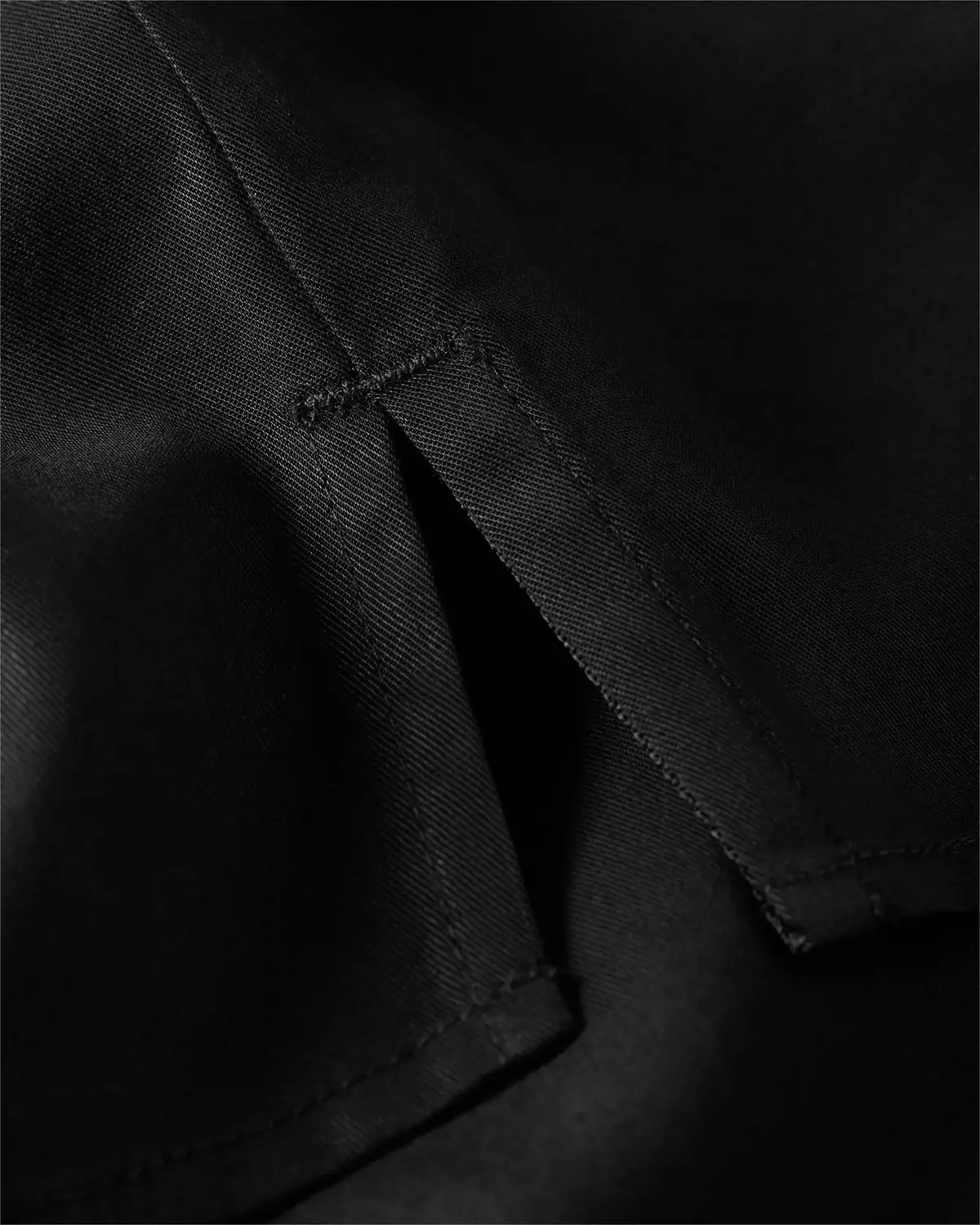 Calvin Klein REFIBRA TENCEL SS PO Kadın Siyah Gömlek