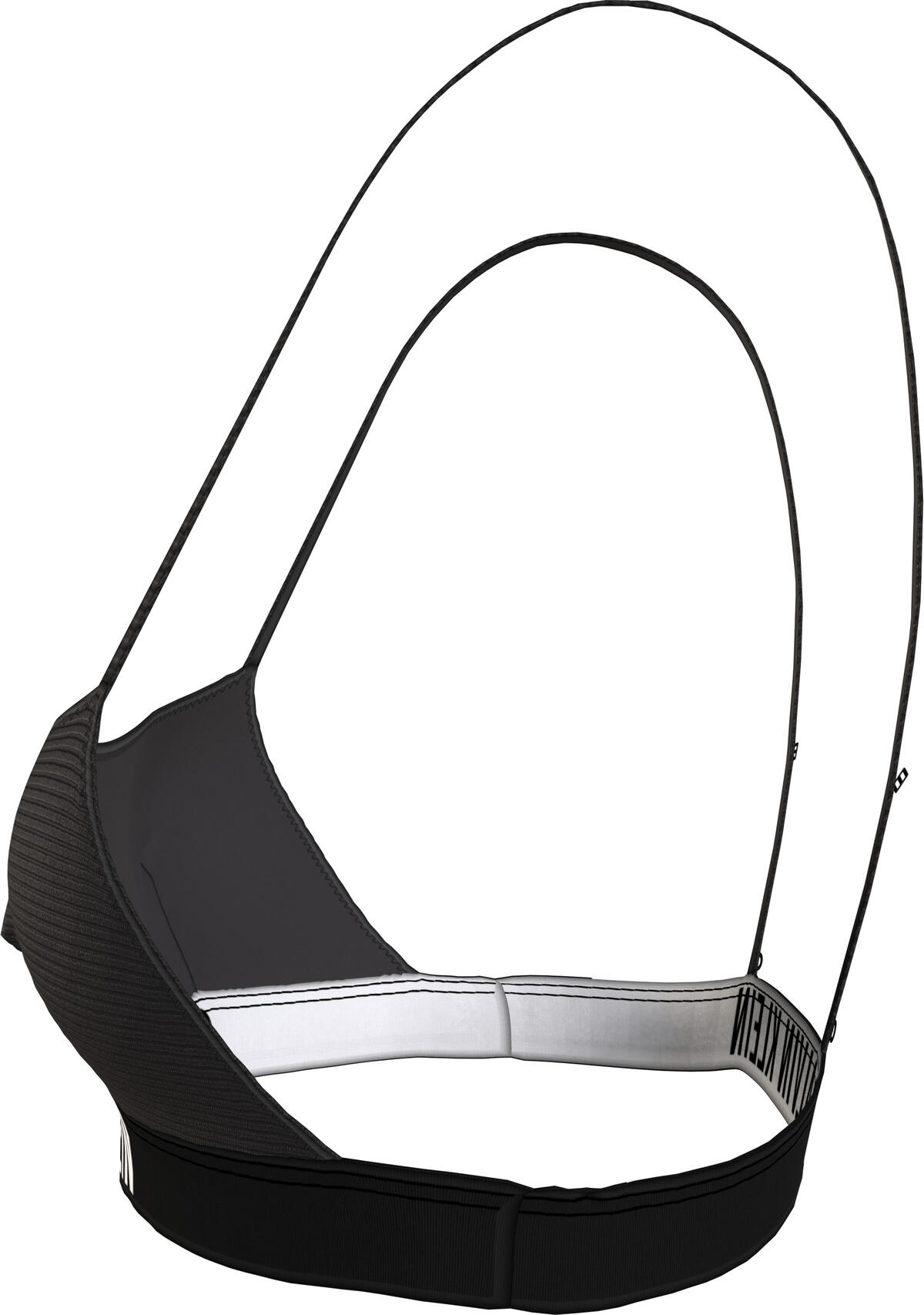 Calvin Klein BRALETTE-RP Kadın Siyah Bikini Üstü