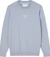 Calvin Klein STACKED LOGO CREW NE Erkek Gri Kazak