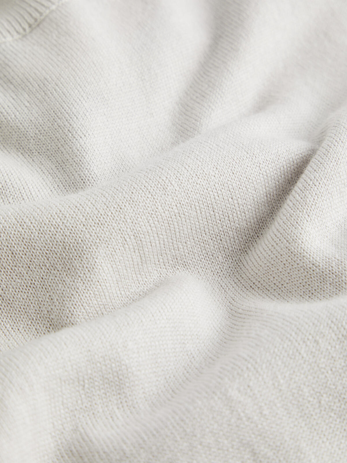 Calvin Klein EXTRA FINE WOOL 1/2 Kadın Krem Elbise