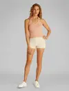 Calvin Klein HALTERNECK POLO COLL Pembe Askılı Bluz