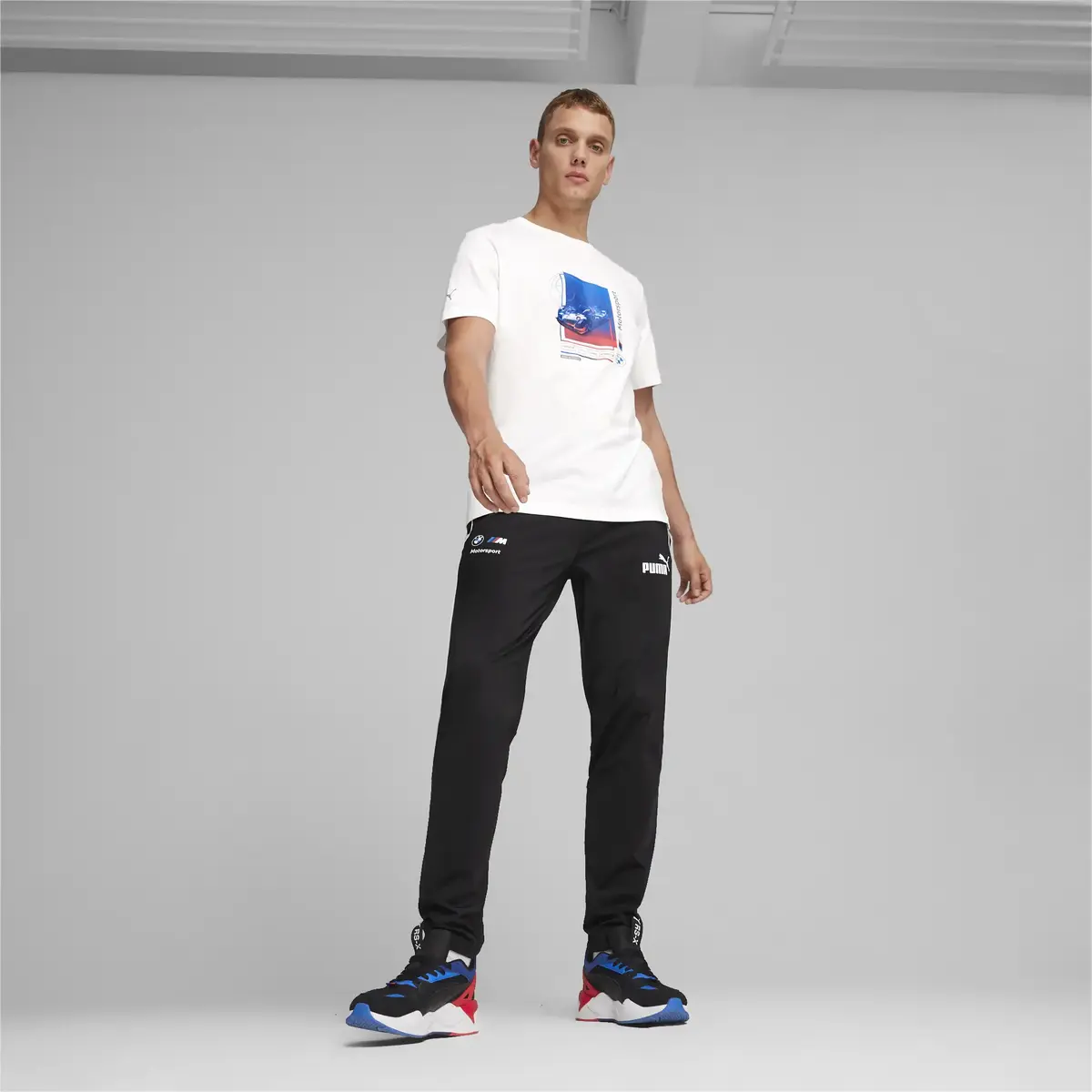 Puma BMW MMS MT7+Track Pants slim Siyah Erkek Eşofman Altı