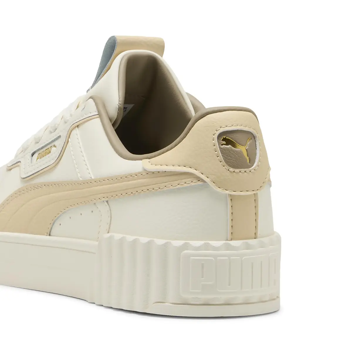 Puma Carina 3.0 Luxe Krem Kadın Günlük Spor Ayakkabı