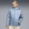 Puma ESS Hooded Padded Jacket Mavi Kadın Sweatshirt