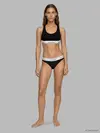 Calvin Klein BRALETTE 2PK Mavi-Siyah 2li Paket Sporcu Sütyeni