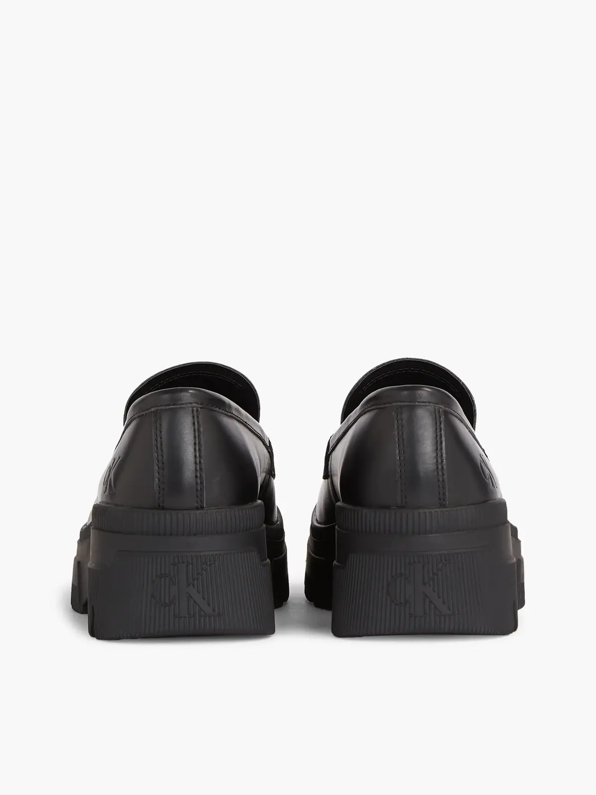 Calvin Klein CHUNKY COMBAT LOAFER Kadın Siyah Ayakkabı
