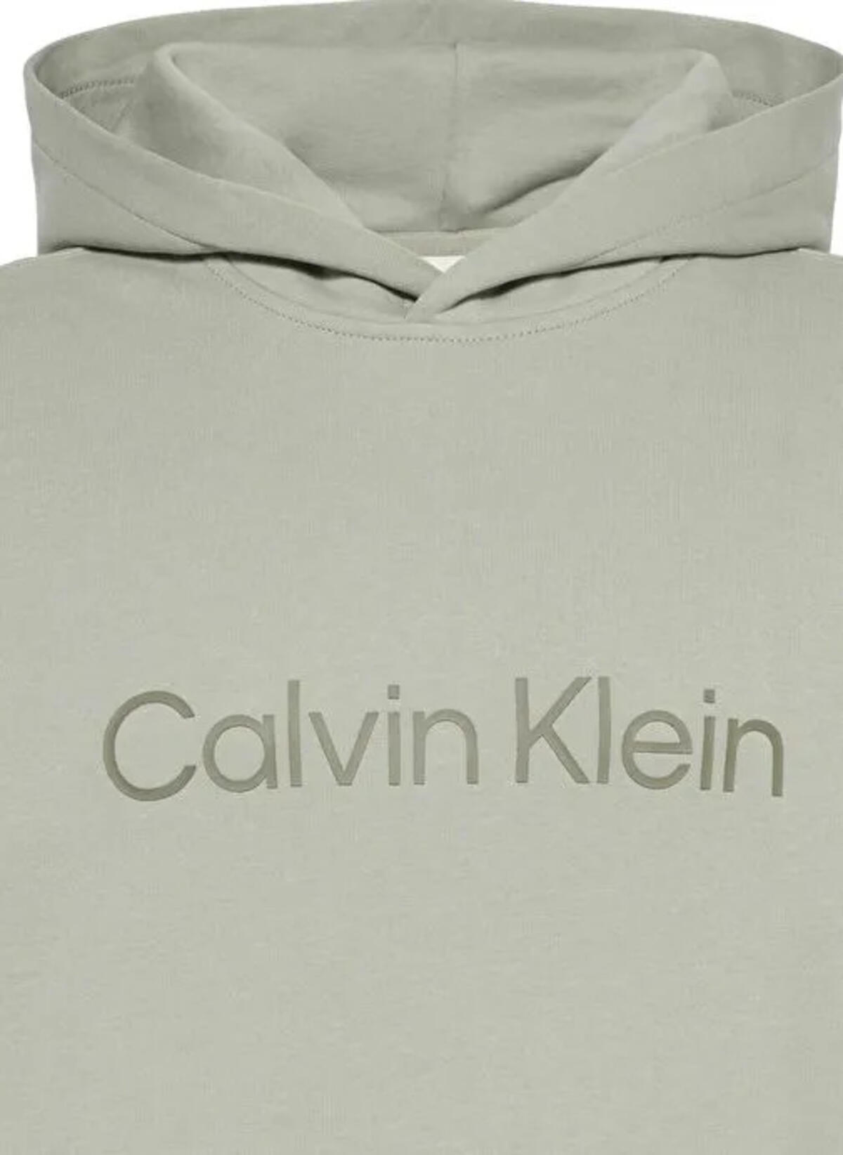 Calvin Klein LS EU STD LOGO 350TE, PEZ Erkek Yeşil Sweatshirt