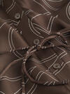 Calvin Klein VISCOSE TWILL SHIRT Kadın Kahverengi Elbise