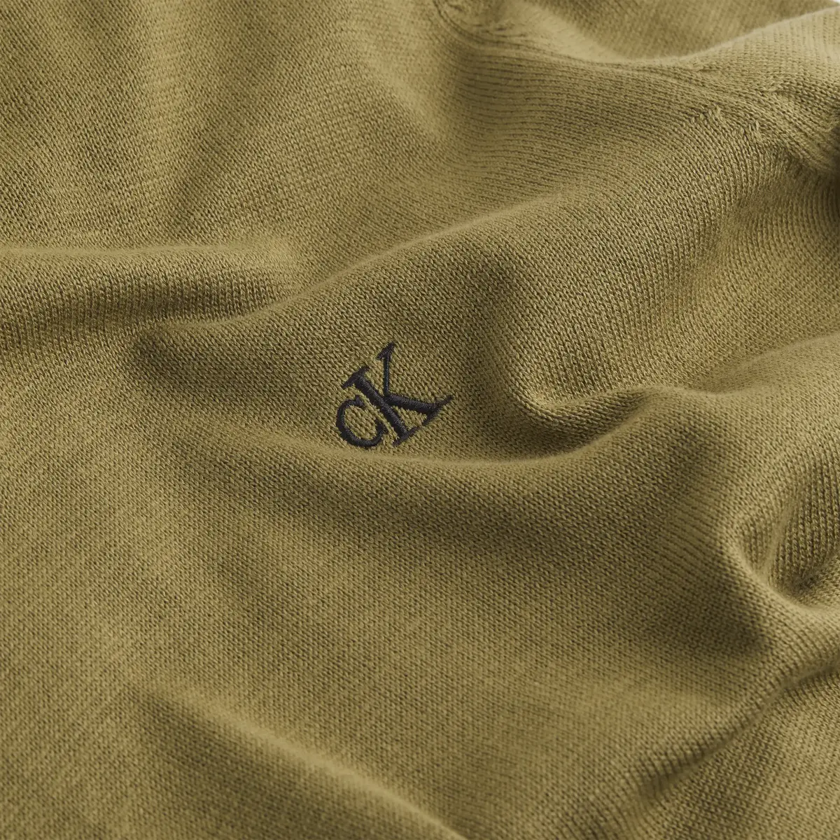 Calvin Klein MODERN CREW NECK SWE, LFF Kahverengi Erkek Kazak