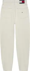 Tommy Hilfiger MOM JEAN UH TPR BI4, 1CE Krem Kadın Jean Pantolon