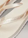 Calvin Klein THONG+ TPU METALLIC, ACF Beyaz Kadın Terlik