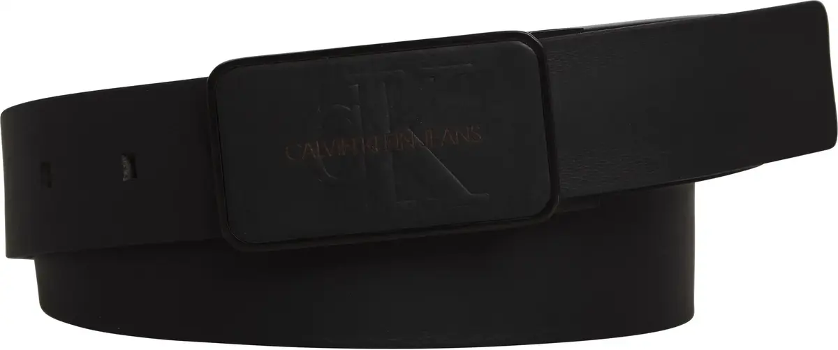 Calvin Klein J 3.5CM ADJ MONO PLA Erkek Siyah Kemer