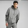 PUMA BMW MMS HOODED SWEAT JACKET Gri Erkek Ceket