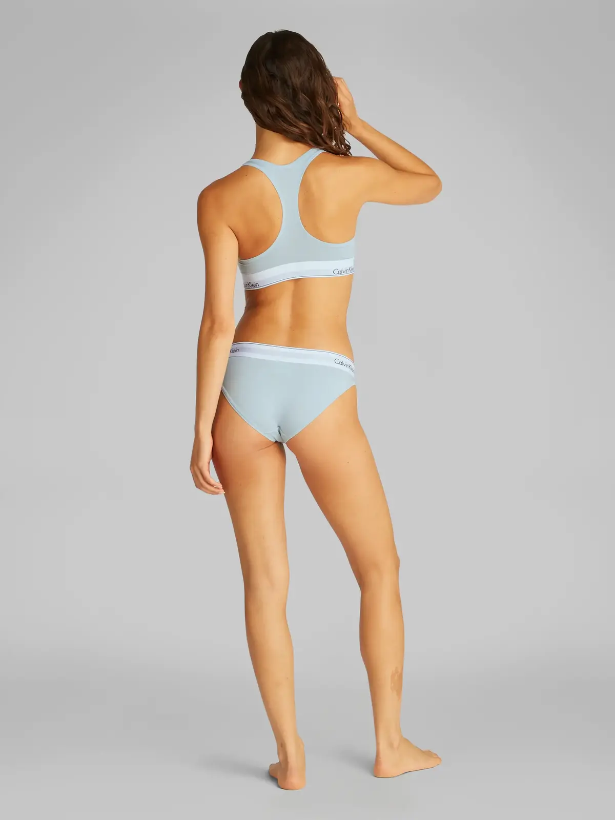 Calvin Klein UNLINED BRALETTE Mavi Kadın Bralet