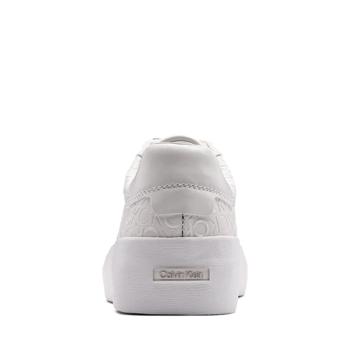 Calvin Klein VULC LACE UP MONO MI, YBR Beyaz Kadın Günlük Spor Ayakkabı