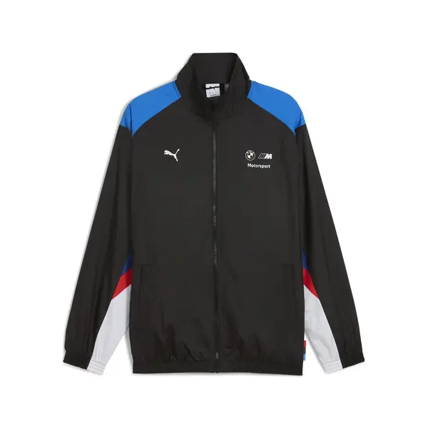 Puma BMW MMS Woven Jacket Siyah Erkek Fermuarlı Ceket