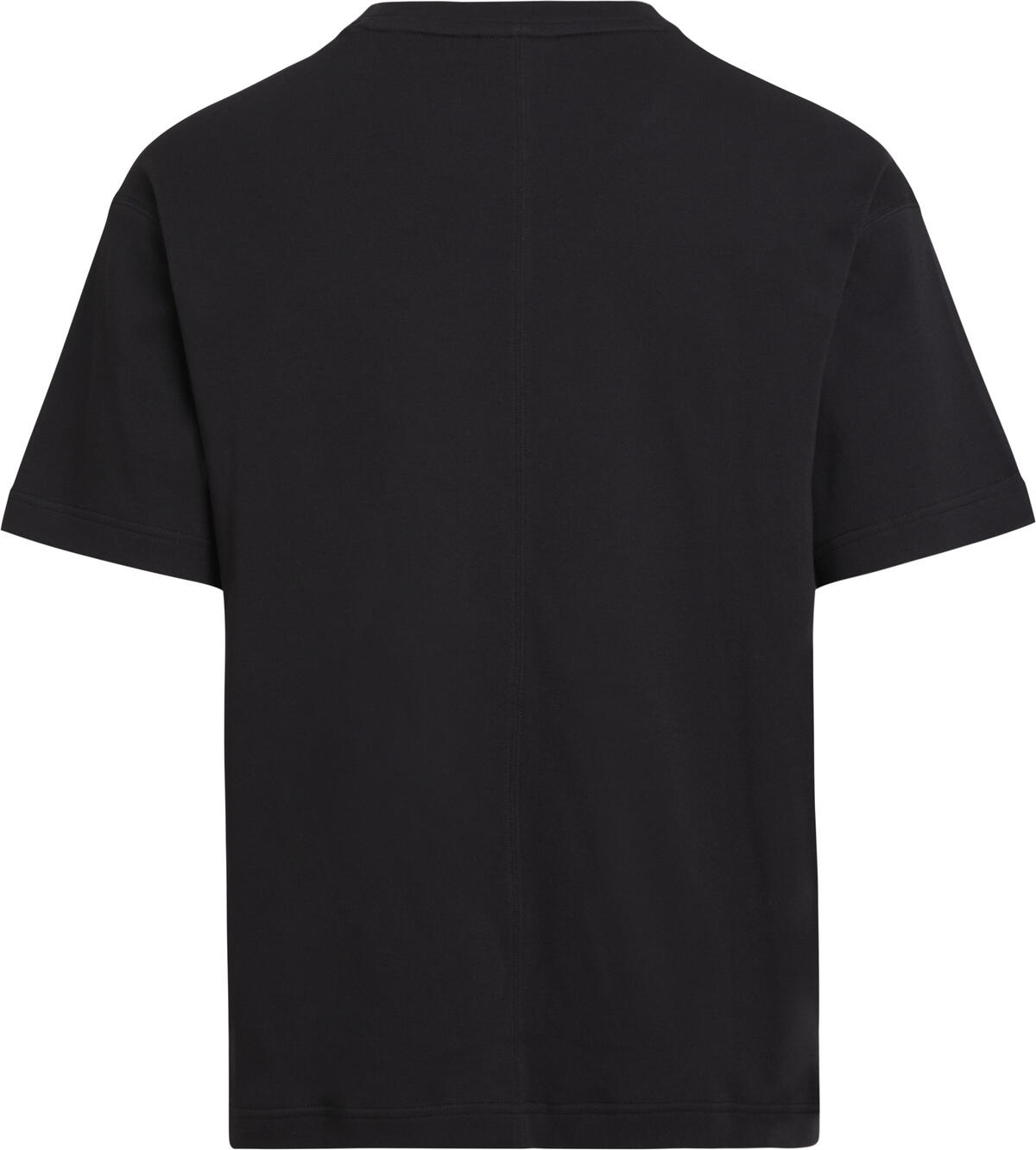 Calvin Klein FESTIVE LOGO T-SHIRT Erkek Siyah T-Shirt