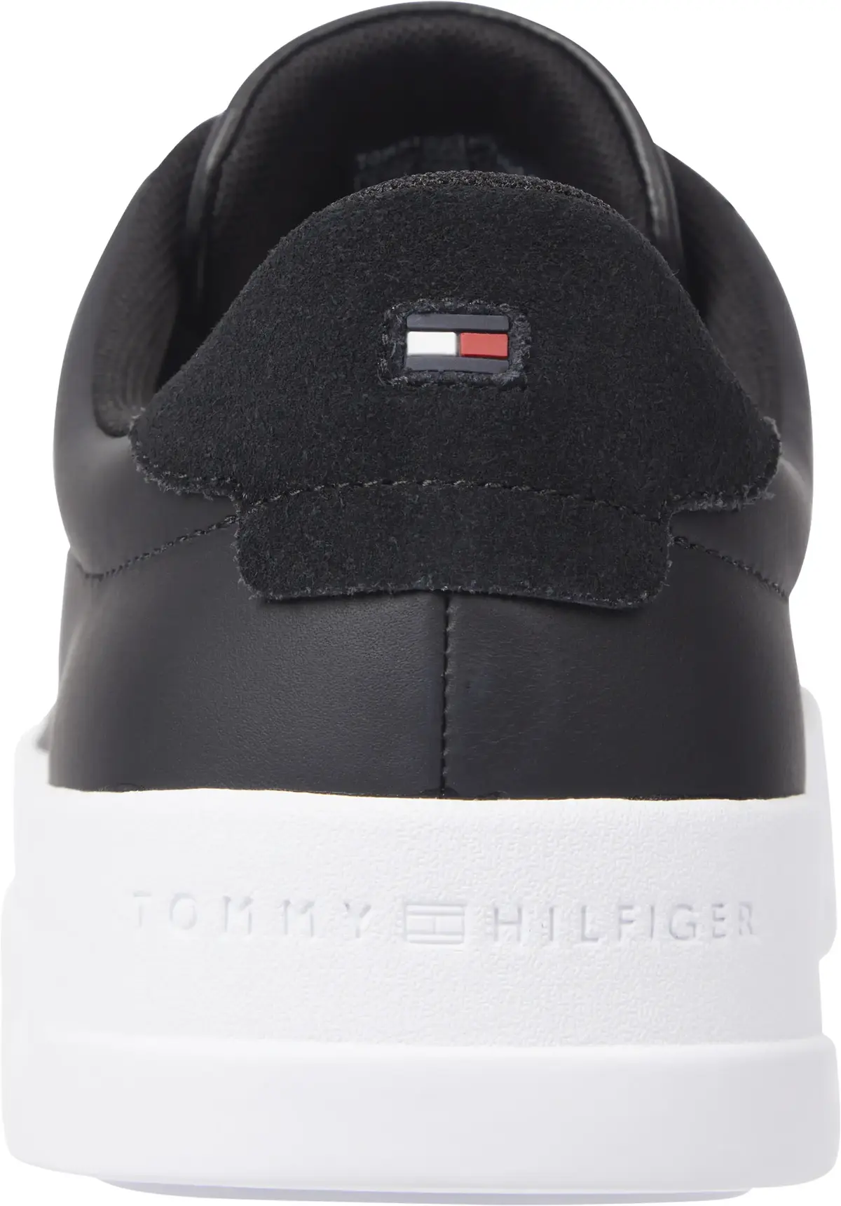 Tommy Hilfiger TH COURT LEATHER, BDS Siyah Erkek Spor Ayakkabı & Sneaker