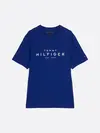 Tommy Hilfiger BIG HILFIGER TEE Erkek Mavi T-Shirt