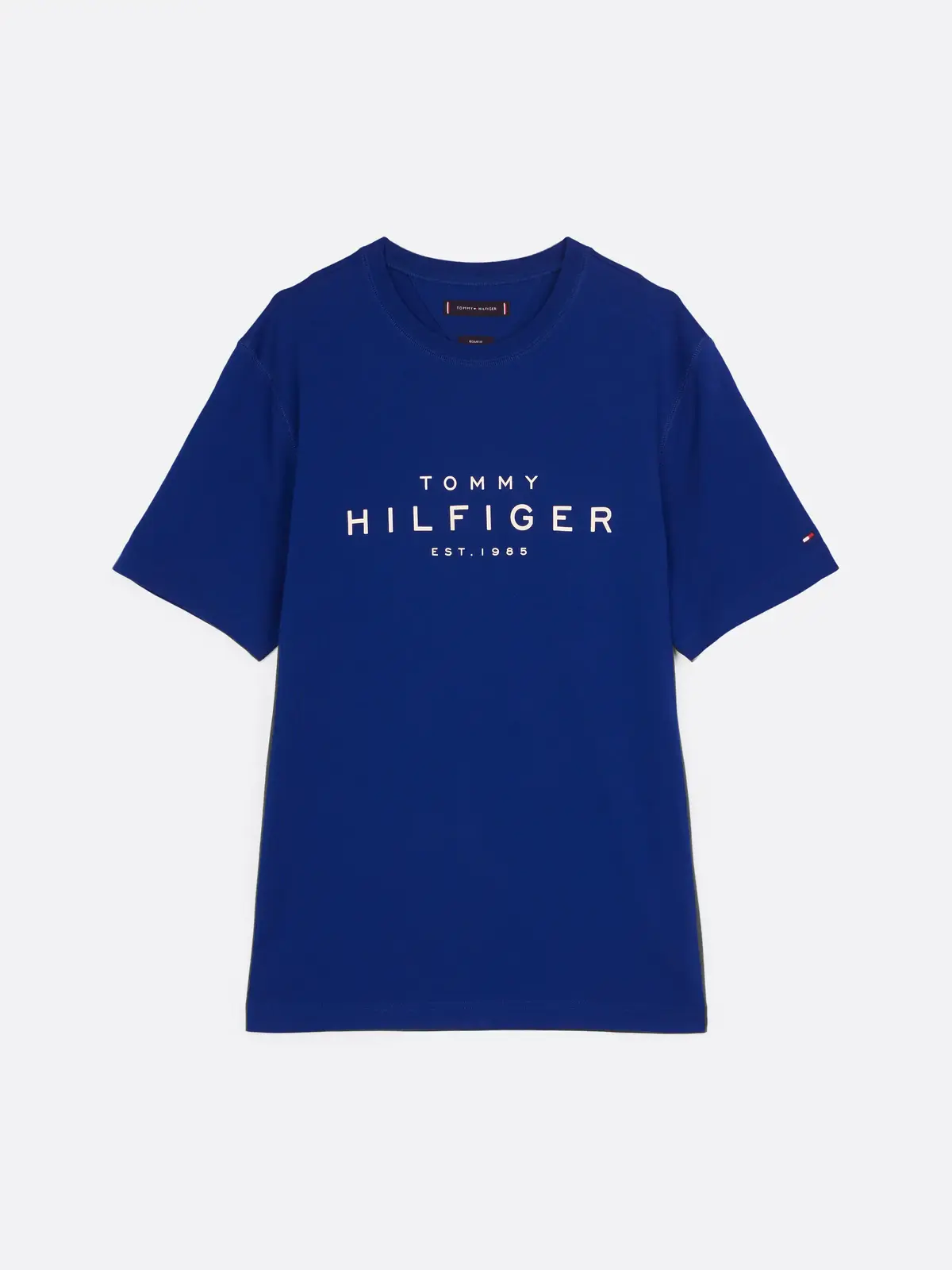 Tommy Hilfiger BIG HILFIGER TEE Erkek Mavi T-Shirt