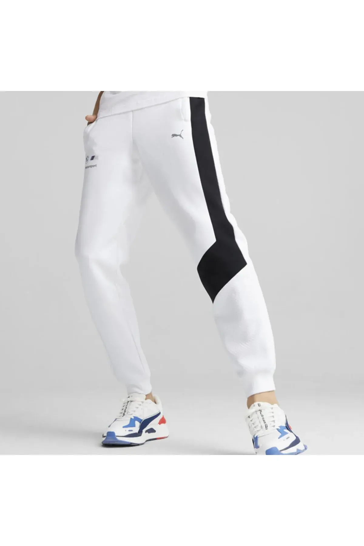 Puma Bmw Mms Sweat Pants Beyaz Erkek Eşofman Altı