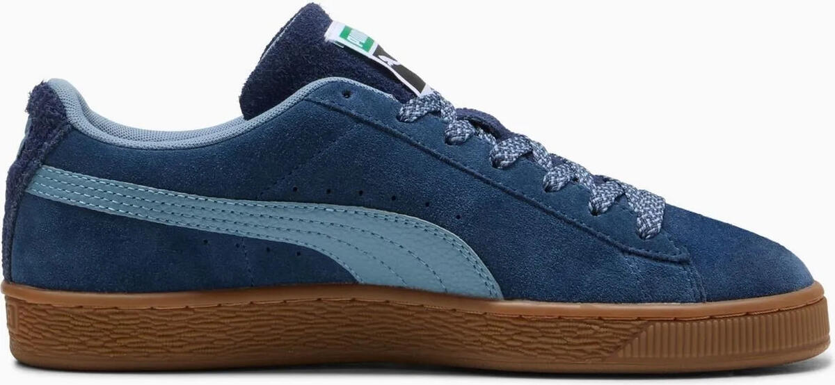 PUMA Suede Fuzzy Mavi Erkek Süet Günlük Spor Ayakkabı