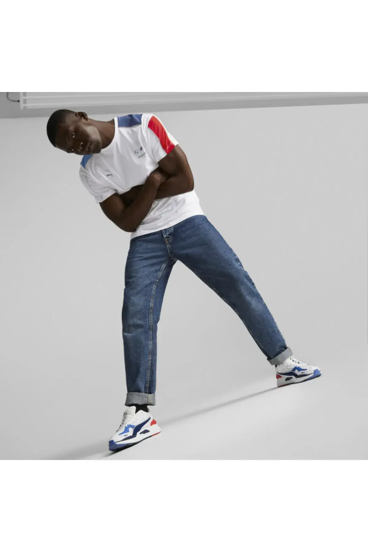 Puma Bmw Mms Mt7 Tee Beyaz Erkek T-Shirt