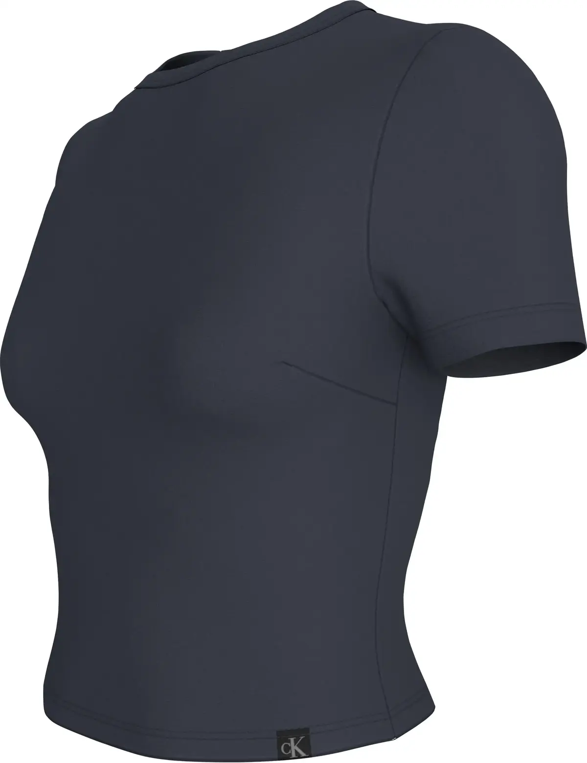 Calvin Klein MILANO SHORT SLEEVE, CGE Gri Kadın T-Shirt & Polo