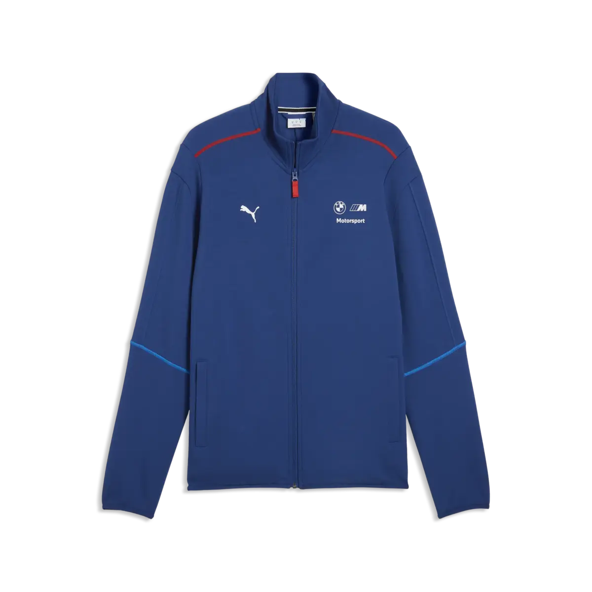 Puma BMW MMS Sprtswr MT7 Trck Jkt Lacivert Erkek Fermuarlı Üst